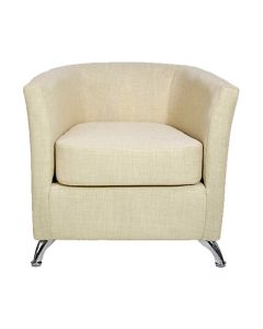 POLTRONA LINO MARFIL